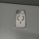 for iPhone 17 Pro Max Case with 1x Screen Protector, [Compatible with MagSafe] [Integrated Camera Protection], Non Yellowing Slim Cute Women Girly Magnetic Cover for iPhone 17 Pro Max, Silver