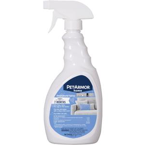 PETARMOR Home Household Spray for Fleas and Ticks, Flea Treatment for Home, Prevents Flea and Tick Re-Infestations for Cats and Dogs, Treats Carpet, Furniture, and More, 24 Ounce (24oz (Pack of 1))