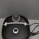 Collapsible Foot Spa Bath with Heat,Foot Massager with Two Side Supports,Leakage Protector,Temperature Control,Bubbles,Red Light,Timer,Feet Spa Tub,Feet Soaker,Gifts (Black)