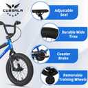 cubsala 14 Inch Kids Bike BMX Style Bicycle with Training Wheels Coaster Brake for 2-10 Years Old Toddlers Boys Girls Multiple Colors
