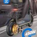 URBANMAX C1 Adult Seated E‑Scooter,450W,20 Mile,15.5MPH,Rear Basket