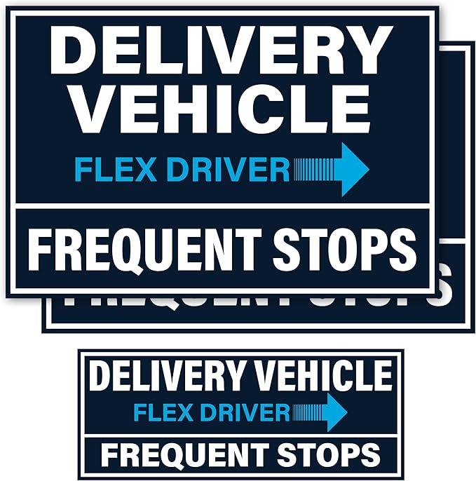 3 Delivery Driver Magnet's