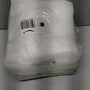 UZLU 4 Pack Plant Jacket Covers Freeze Protection,40"x40" Winter Zipper Drawstring Plant Frost Covers 2.2oz/yd², Thicken Frost Cloth Blankets for Outdoor Plants Cold Weather Frost Protection, White