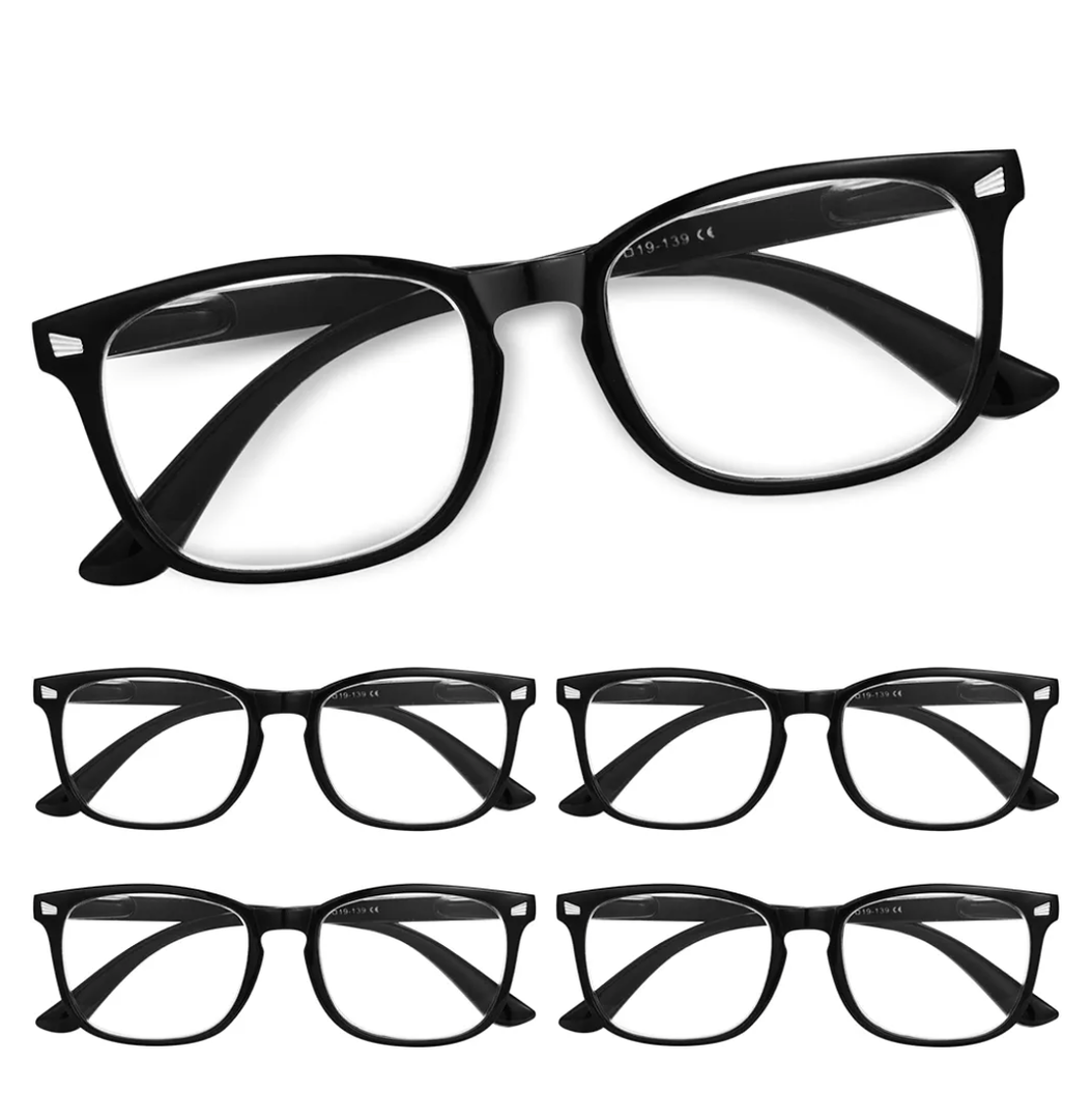 CCVOO Reading Glasses for Women/Men, Eyeglasses, Blue Light Readers for Women/Men, Computer Eye Glasses, Cheaters