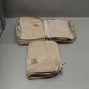 BAGAIL 8 Set Packing Cubes Luggage Packing Organizers for Travel Accessories-Cream