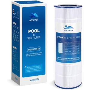 CCRP200 Pool Filter Cartridge, Compatible with Pentair Clean & Clear 200, 160318, EC-160318, Pentair Clean and Clear RP 200, 160353, R173217, Pleatco PAP200, Unicel C-9419, 1 Pack