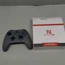 Switch Controller, Wireless Switch Pro Controller for Switch 2/Switch Lite/Switch OLED, RGB Adjustable LED Wireless Remote Gamepad with Unique Crack/Motion Control/Turbo/ALPS Joystick (Gray)