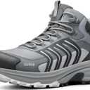 NORTIV 8 Men's Waterproof PRO Hiking Boots Lightweight Outdoor Trekking Camping Climbing Shoes for All Day Comfort Armadillo FieldLite, Size 9