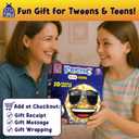 PRISMIC Emoji Cool 3D Puzzle Craft Kit - DIY Light-Up Room Decor for Teens, Tweens, and Kids Ages 12-16, Cute Night Light Toy, Birthday Gift, Arts & Crafts for Girls and Boys