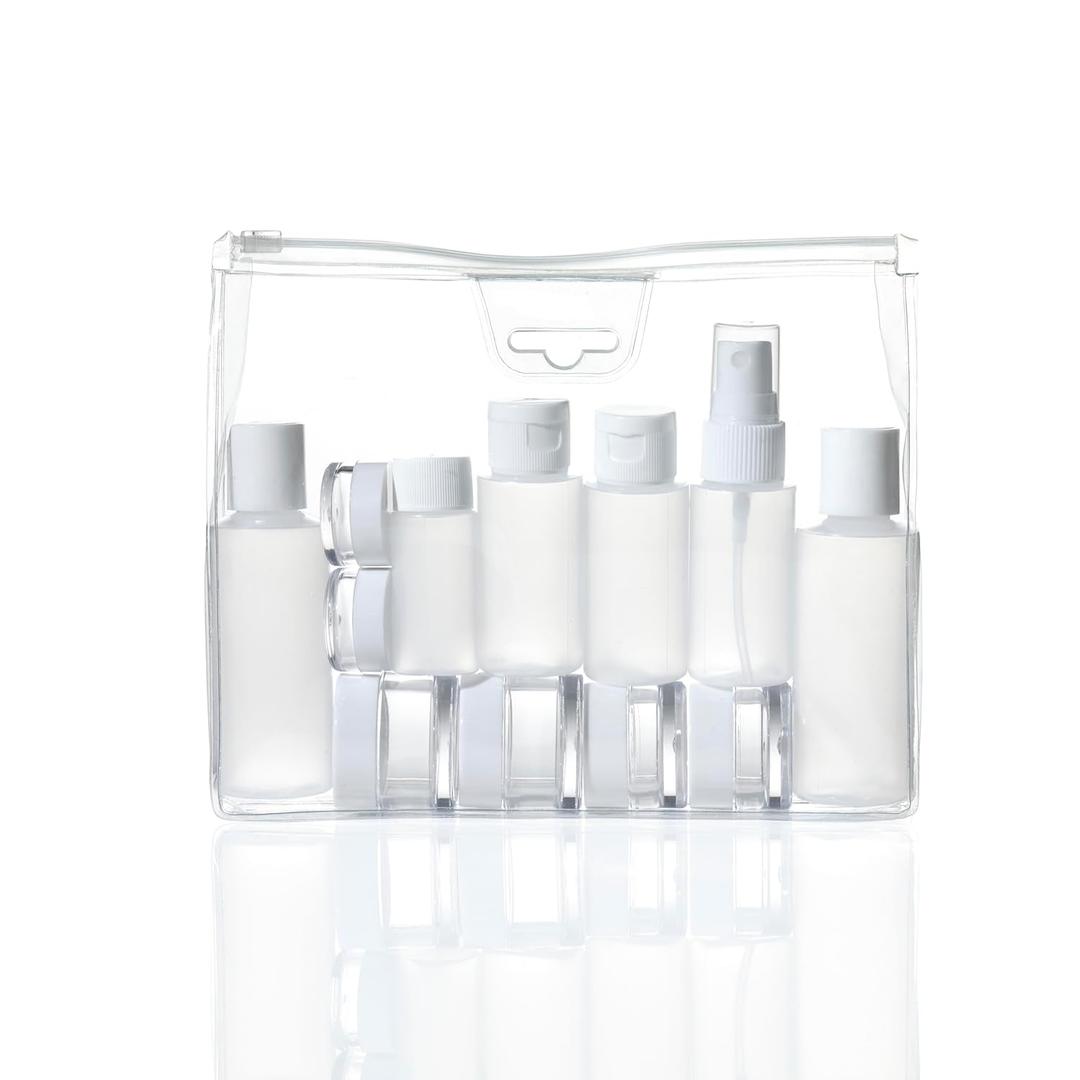 Conair Travel Sized Toiletries, TSA Approved Travel Bottles, Travel Sized Bottles by Travel Smart