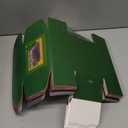 32 Pack Christmas Cookie Boxes for Gift Giving, Small Christmas Cookie Tins Holiday Bakery Treat Boxes with Window, Food Packaging Containers for Bakery Cookies Cake Candy Soap Packaging