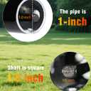 String Trimmer Attachment, 18-Inch Straight Shaft Head for Attachment Capable String Trimmers for More Brands of Powerheads