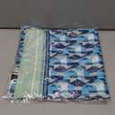 AWAYTR 35” Alphabet Head Scarf for Women Like Silk Scarf for Hair Scarves Hair Bandana For Women Headscarf Hair Wrap Scarfs Neck (E) Pack Of 2