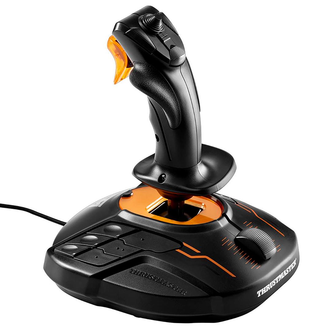 Thrustmaster T16000M FCS Flight Stick - Hall Effect Precision Joystick, Ambidextrous Design, 16 Buttons, Programmable Profiles for Flight Simulator - Compatible with PC