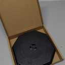 Vinyl Siding Mounting Block, Siding Mounting Block, 130110006001 Octagon Mount Block, Mounting Plate for 1/2 inch Lap and 4 inch Height Siding, Black (1 Pack)