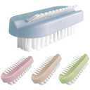 Nail Brush for Cleaning Fingernails 2 Sided Hand Fingernail Scrub Brush with Soft Stiff Bristles Nail Cleaning Brush 4PCS Nail Scrubber Brushes for Men Women Kids