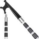 Boat Hooks for Docking,Telescoping Boat Hook,Sturdy and Lightweight Push Pole for Boat Accessories, 12ft-Silver
