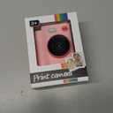 Kids Camera Toys for 3 4 5 6 7 8 9 10 Year Old Girls Boys, Christmas Birthday Gift with 1080P HD Digital Camera, 32GB SD Card, Selfie Mode, Fun Filters, Portable Travel Toy - Pink