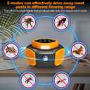 Ultrasonic Pest & Insect Repeller, Ultrasonic Repellent for Roach, Rodent, Mouse, Bugs, Mosquito, Mice, Spider, Ant,Electronic Plug in Pest Control,3 Mode Switching