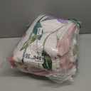 Anibedding King Quilt Set, Pink Floral Bedspread Soft Microfiber Lightweight King Size Quilt Bedding Sets Reversible Flower Coverlet for All Season(King, 104"x90")