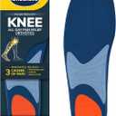 Dr. Scholl's Knee All-Day Pain Relief Orthotics - Insoles for Immediate and All-Day Knee Pain Relief Including Pain from Osteoarthritis and Runner’s Knee, Men Size 8-14, 1 Pair, Trim to Fit Inserts