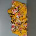 PATPAT Family Matching Outfits Mommy and Me Dresses Hawaiian Tropical Vacation Beach Spaghetti Strap Dress and Shirt, S