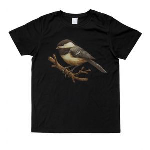 Loggerhead Shrike Shirt Bird Watcher Song Bird Butcherbird T-Shirt XXL, Black