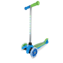 Scooter for Kids Ages 3-5 - Light Up Wheels, Extra Wide Deck, Foot Activated Break, Self Balancing Kids Toys for Boys & Girls