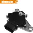 X AUTOHAUX Automatic Transmission Neutral Safety Switch 84540-52050 for Toyota Celica 2001-2005 for Toyota Corolla 2003-2005