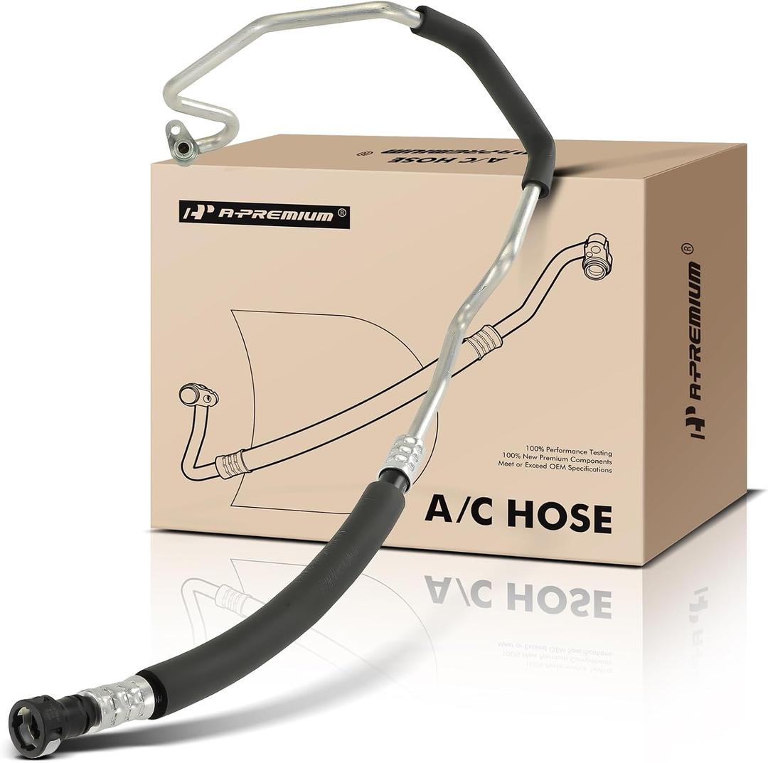 A-Premium A/C Discharge Line Hose Assembly Compatible with Fiat 500L 2014-2020, Compressor to Condenser