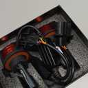 High and Low Beam Combo 6500K Cool White 800% Brighter 34000LM, Backup 1:1 Design with Cooling Fan Plug and Play Off-Road Light Bulbs, Pack of 2, Interior Light