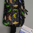 Cerbonny Freezable Cooler Bag for Work/School Travel - Mini Insulated Bag Fit For Yogurt (Black Dinosaur)