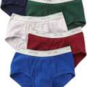 Fruit of the Loom Mens Fashion Briefs 5 pack, Size M