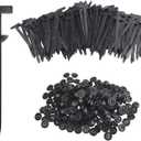 3 x 180PCS Universal Auto Fastener Kit - Nylon Cable Ties, Heavy-Duty Rivets, Zipper Clips Installation Tool for Car, Truck, SUV Bumper, Fender Liner, Door Panel