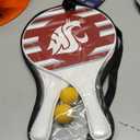 Team Pride Beach Paddle Set Two Paddles 2 Balls