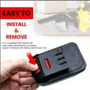 Adapter Plug for Dewalt 20 V Battery Slot Specifically Designed for the DogChrymion Cordless Vacuum CVC010B