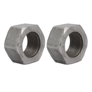 uxcell 2pcs M30 x 2mm Pitch Metric Fine Thread Carbon Steel Left Hand Hex Nuts