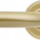 Wrap Around Blackout Curtain Rods for Windows 32 to 90 Inches, 1 Inch Diameter Adjustable Heavy Duty Gold Curtain Rod for Bedroom, Living Room, Patio