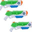 XSHOT Typhoon Water Blaster (3 Pack) - Summer Watergun Toys, Pump Action Water Toy for Children, Boys, Teen, Men