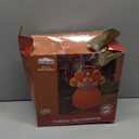 JOIEDOMI 6FT Thanksgiving Inflatables Turkey on Pumpkin Outdoor Decorations, Light Up Inflation Turkey Pumpkin with LED, Happy Thanksgiving Blow Ups for Outside Decorations Yard Garden Lawn Party