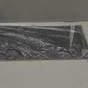 Sieral Aquarium Polycarbonate Canopy Set 35.13 x 17.13 x 0.12 Inch for 50/65/84 Gallon Without Center Brace Aquariums Cover Fish Tank Lid with a Hook Knife, Black