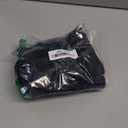 RUNNING GIRL Adjustable Straps High Impact Sports Bra for Women,High Support Workout Sports Bras with Sewn in Pads(WX3120 Black L)