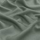 4 x Sage Green Valances for Windows, Faux Linen Textured Short Curtains for Bathroom Basement Cafe Small Window, Modern Solid Rod Pocket Curtains, Sage Green, 1 Pcs Each 60Wx14L Inch