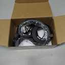 10X Magnifying Glass with Light, Clip on Mganifier with Light, 48 LED Desk Magnifying Glass wtih Clamp, 3 Modes Dimmable Magnifying LED Lamps for Bed Work Crafts DIY Repair (Black)