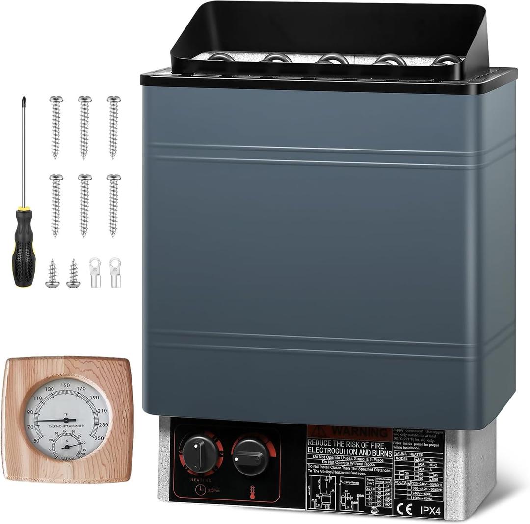 Electric Sauna Heater 220V 6KW,Dry with in Controller