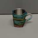 Painted Book Mug, Novelty 3d Painted Books Coffee Mug, Unique Colorful Resin Books Stack Coffee Cup, Collection Gifts For Readers Librarians Literature Lovers (#A)