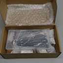 Zonon 10 Set 2 Inch Barn Door Spacers Kit Sliding Replacement Barn Door Rail Track Hardware Wall Spacers with Screws Lag Bolts Wall Anchor for Connecting Track Connection Device,Metal