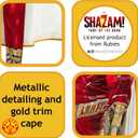 Rubie's Child's Shazam! Fury of the Gods Padded Costume Jumpsuit and Cape, As Shown (Large)