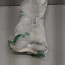 Mr. Pen- Christmas Tree Skirt 36 inches, White Faux Fur Christmas Tree Skirts with Silver Snowflakes