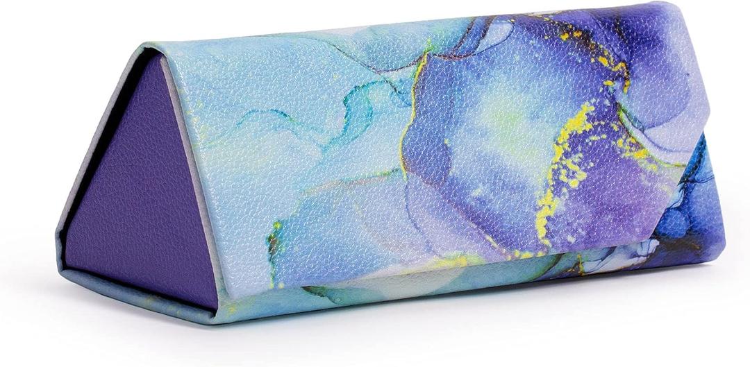 Monarque Eyeglass Folding Case (Blue Marble)